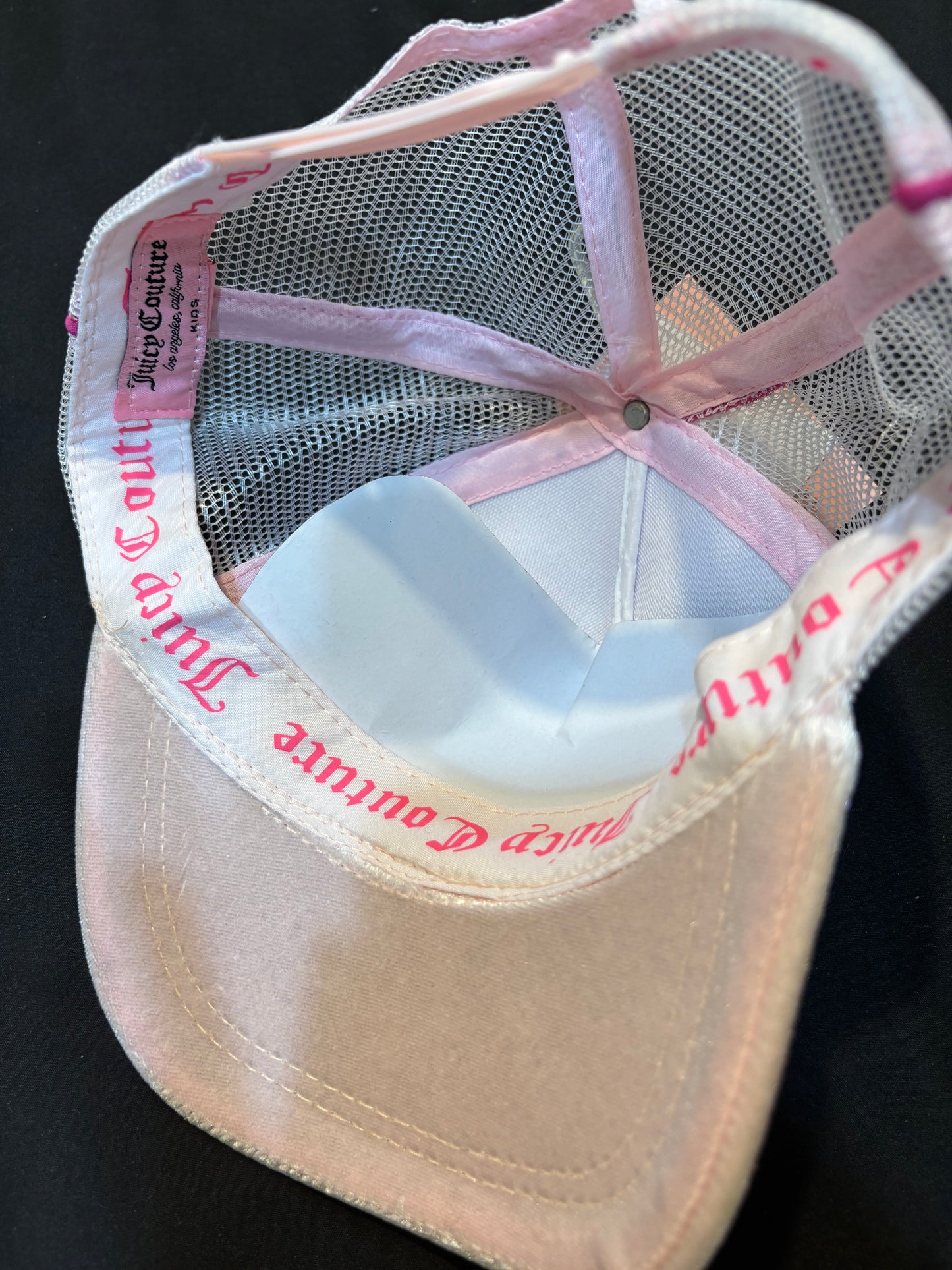 Pink Juicy Kids Hat (adjustable fitting for adults)