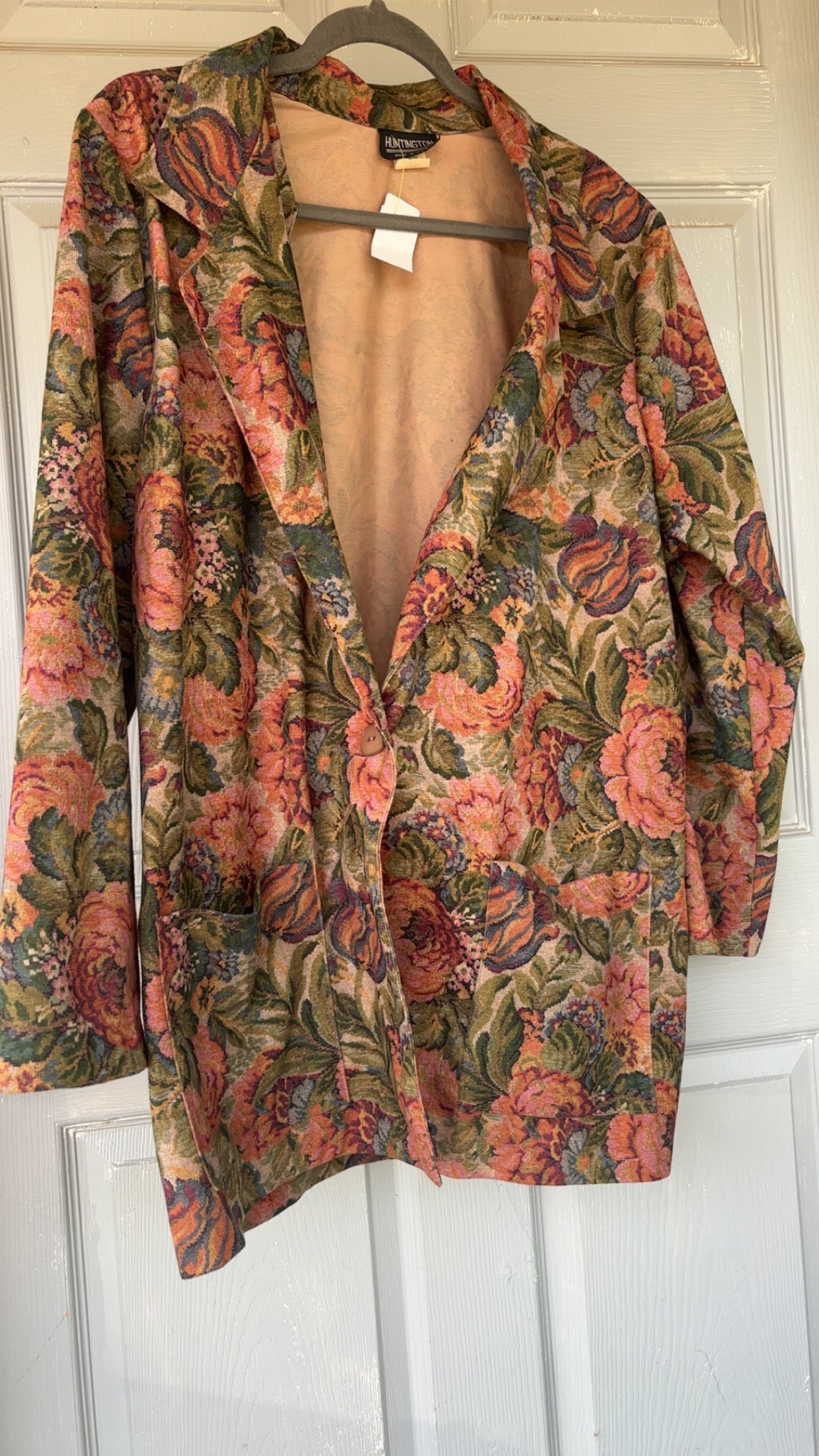 Vintage Floral Suit