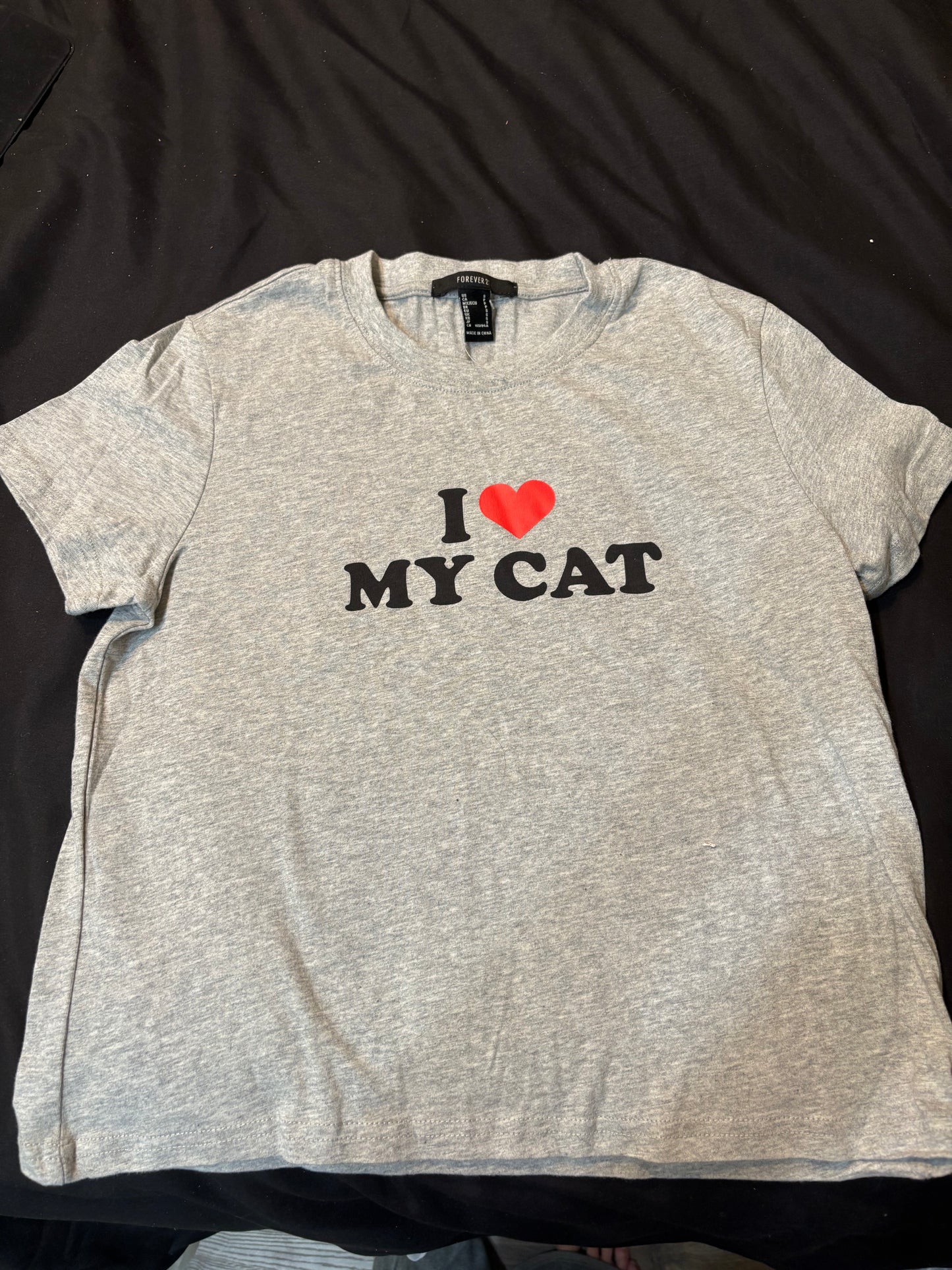 I ❤️ My Cat Cropped