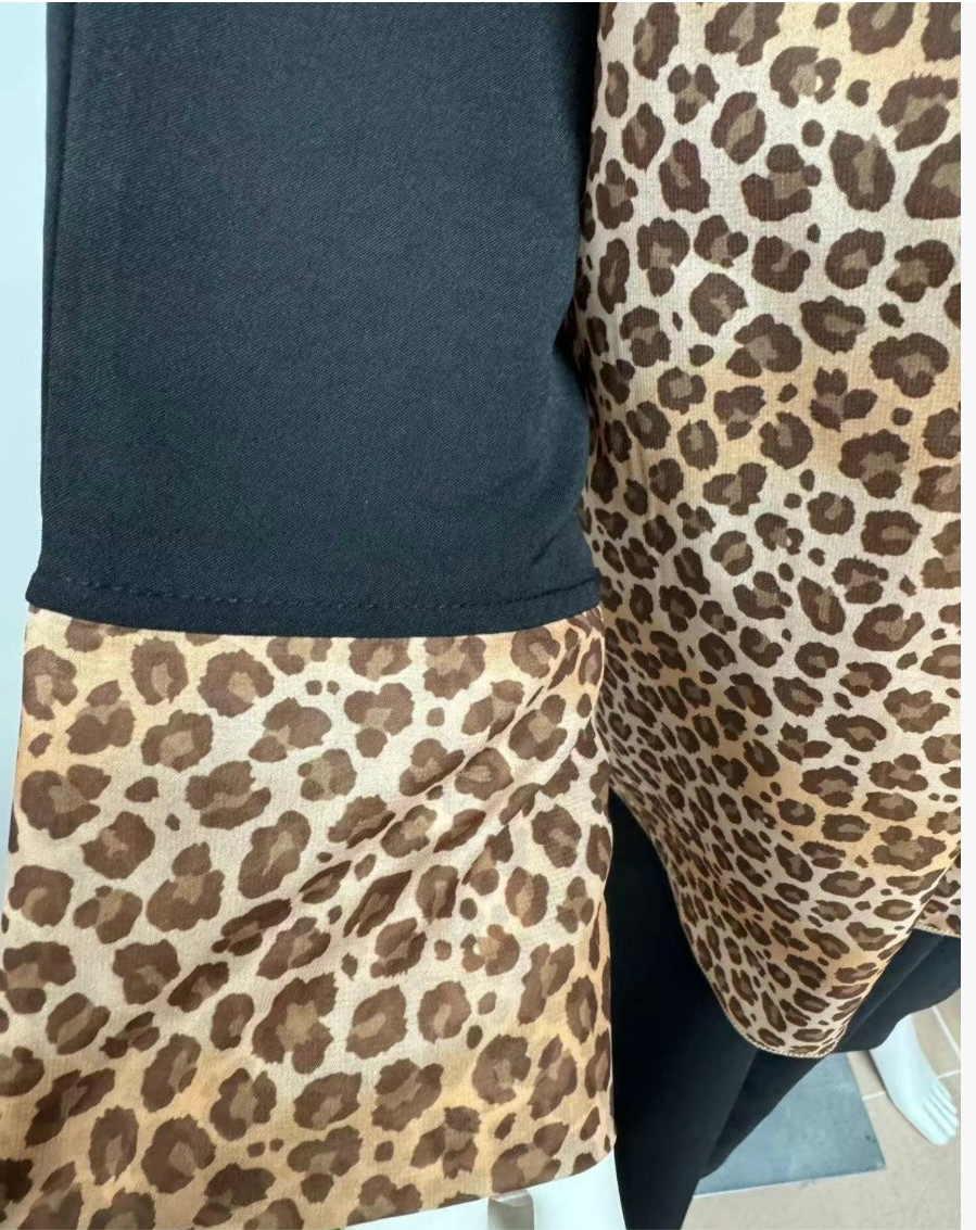 🐆 Open Abaya & Hijab