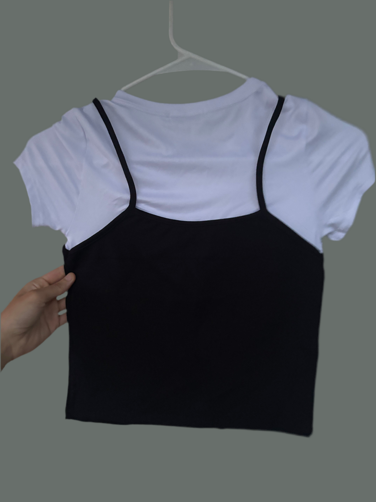 Pearl and Diamond Bow Crop Top