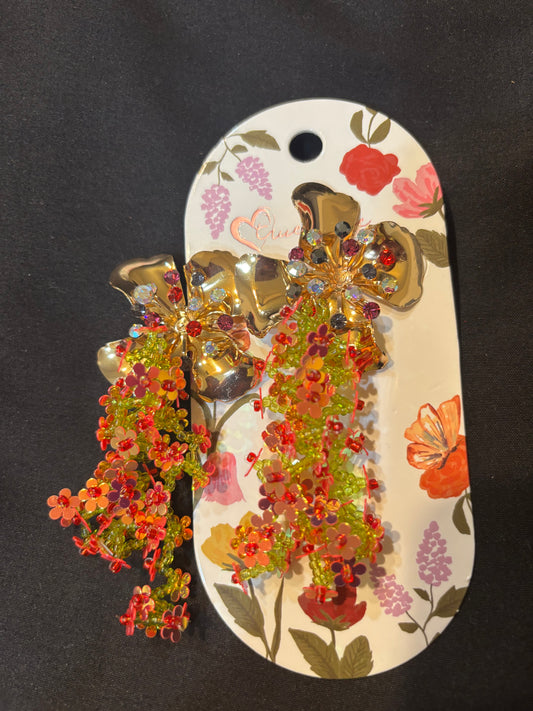 Sherbert Floral Earings