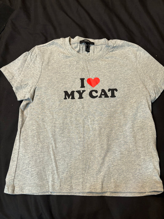 I ❤️ My Cat Cropped