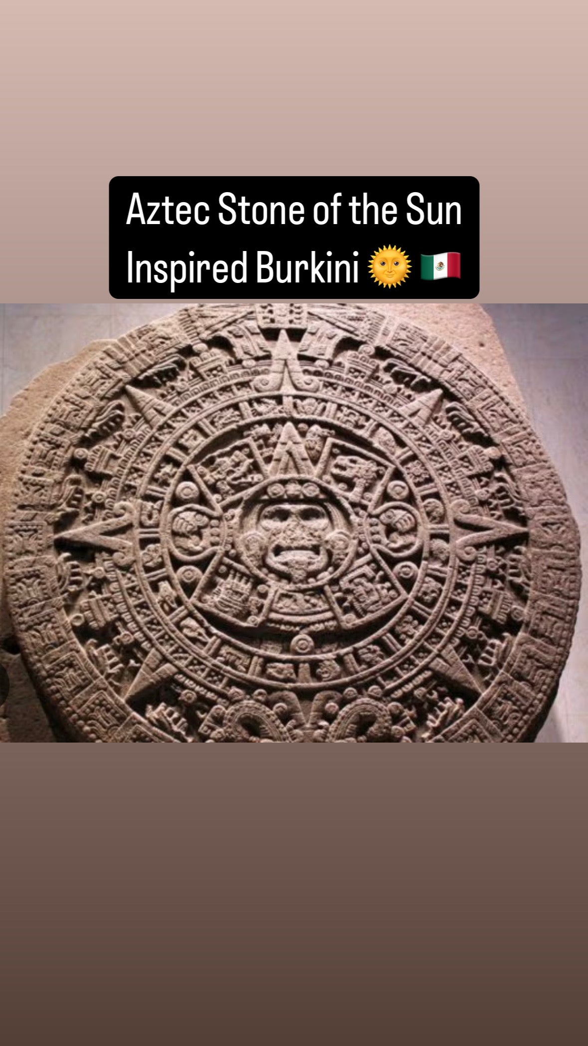 Aztec Stone of the Sun Birkini