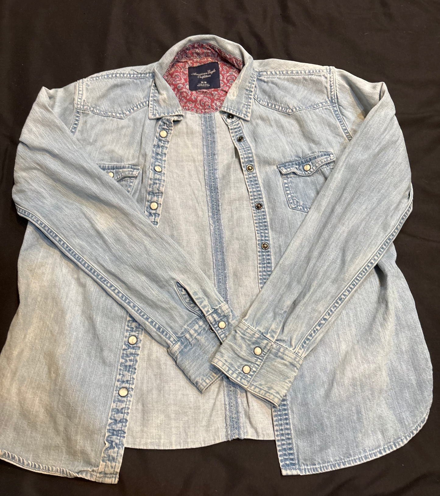 100% Cotton American Eagle Jean Shirt